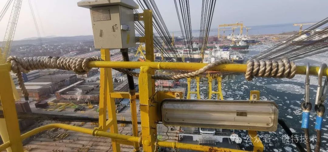微特服務3500T浮吊再次助力俄羅斯紅星船廠建設